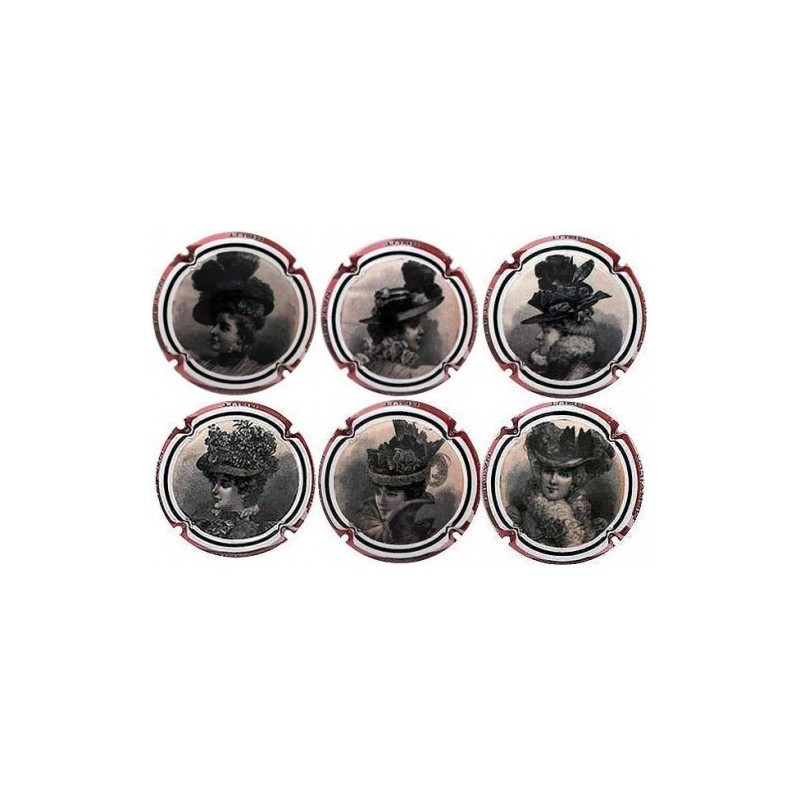 Mervilla X119763 a X119768 (6 Placas)