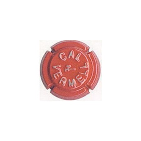 CAL VERMELL---X.05323--V.ESPECIAL (LLETRES GRISES)