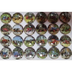 GIBASCH JUEGO 6 PLACAS V. 23255 A 23260 (TRACTORES)