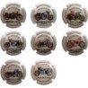 ALIRON´S--COL. 8 PL. MOTOS MITICAS 1